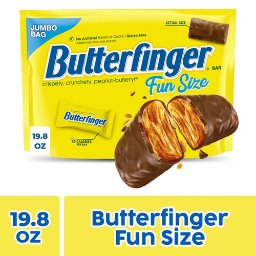 Butterfinger fun size candy - fun,